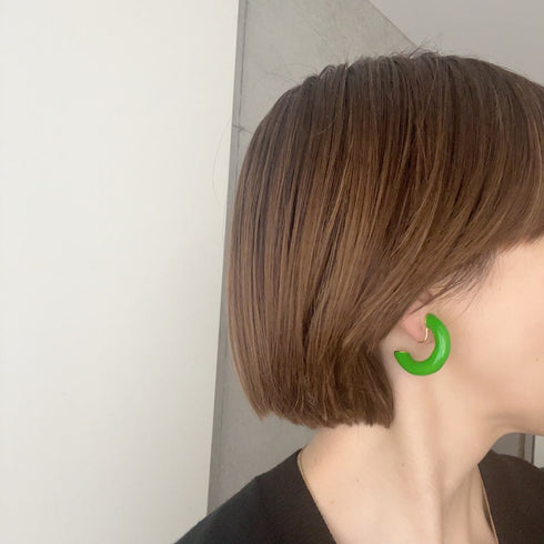 Big hoop earring